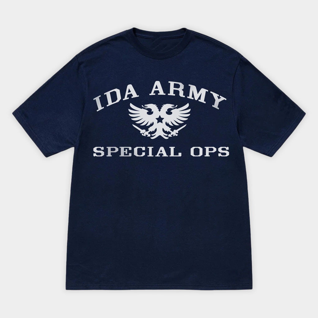 IDA Merch IDA Army Special Ops T-Shirt Birthday Present For Him IDA Merch IDA Army Special Ops T-Shirt Birthday Present For Him