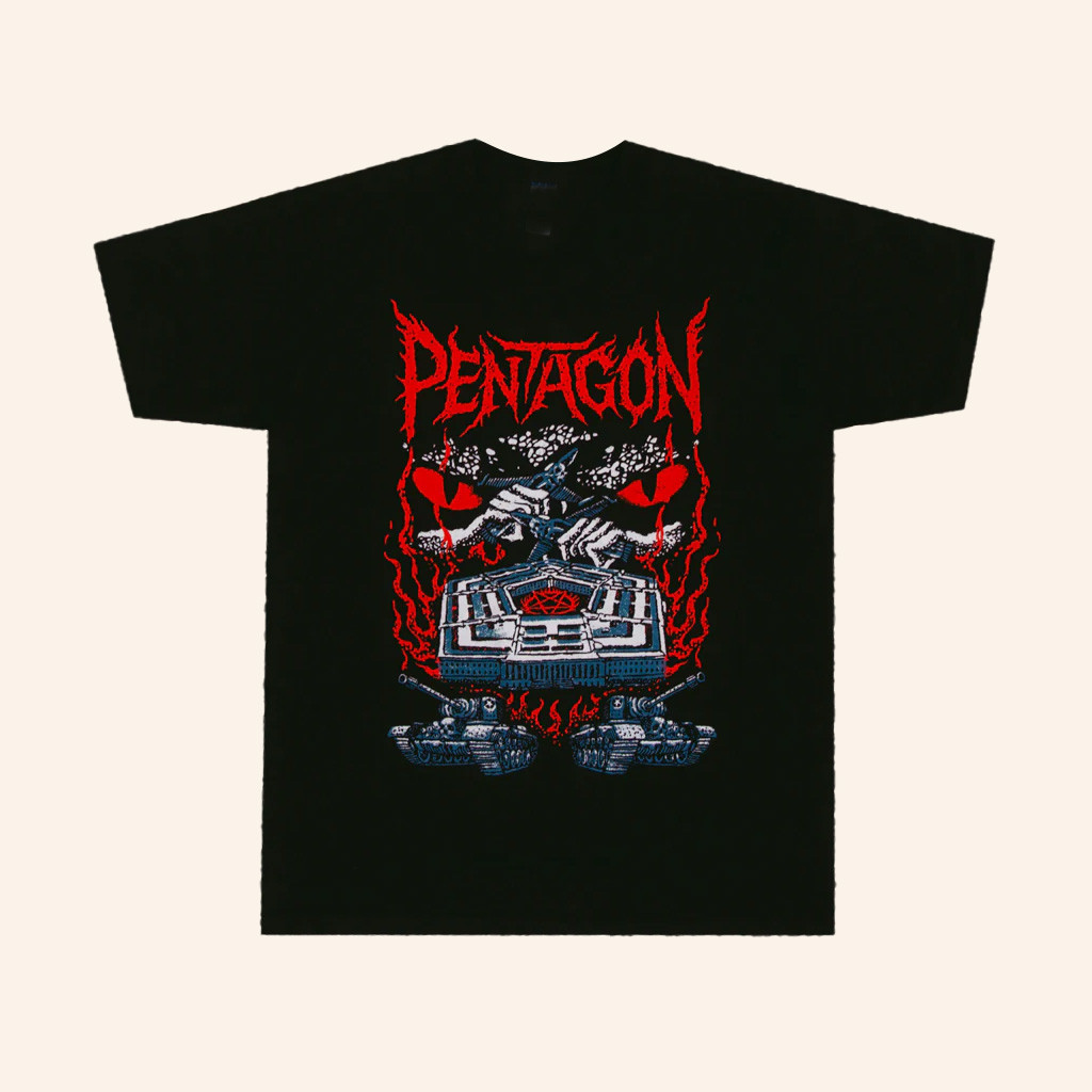 Ideologie Merch Pentagon T-Shirt Christmas Present Ideas For Dad