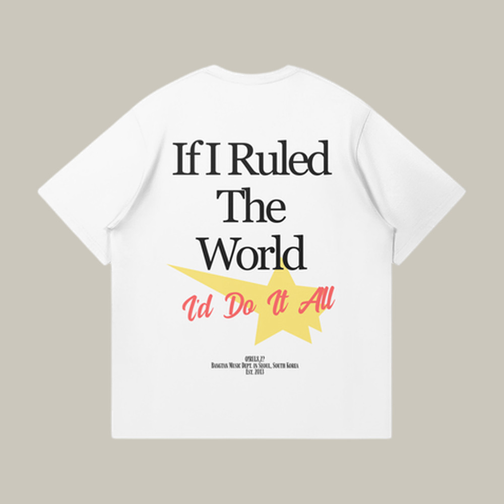 If I Ruled The World Lost Seouls Club T-Shirt Korean Culture Streetwear Apparel Unique Gift For Friends
