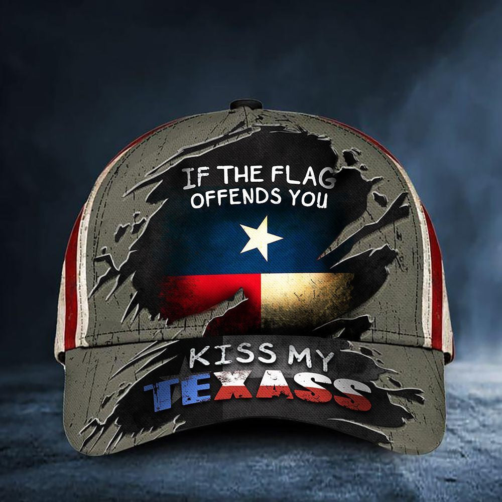 If You Flag Offends You Kiss My Texass Cap USA Texas Flag Vintage Hat Texas Merchandise If You Flag Offends You Kiss My Texass Cap USA Texas Flag Vintage Hat Texas Merchandise