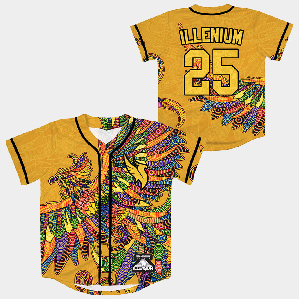 Illenium Merch ILL ES25 Jersey Ember Shores 2025 Illenium Jersey Gifts For DJ Lovers