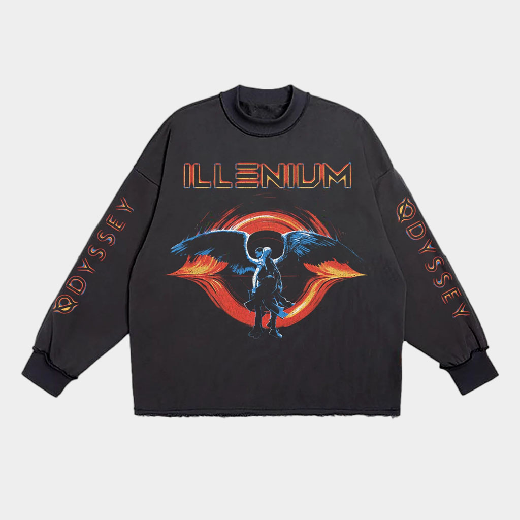 Illenium Merch Odyssey Long Sleeve T-Shirt Birthday Gift For Friends