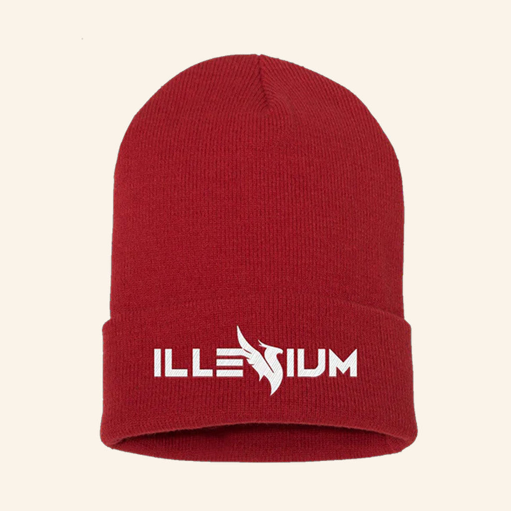 Illenium Merch Red Logo Beanie Gifts For Best Friends Illenium Merch Red Logo Beanie Gifts For Best Friends
