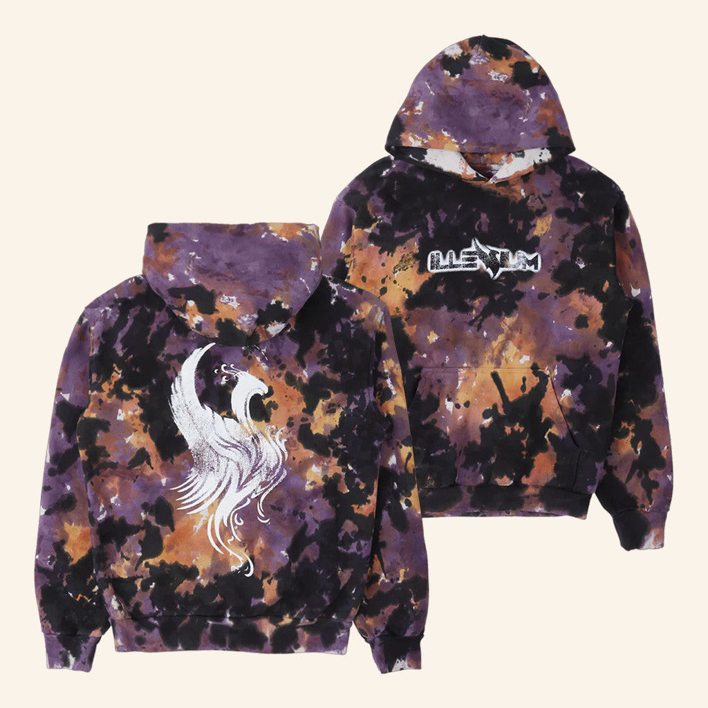 Illenium Merch Tie Dye Hoodie Gift Ideas For Boyfriend