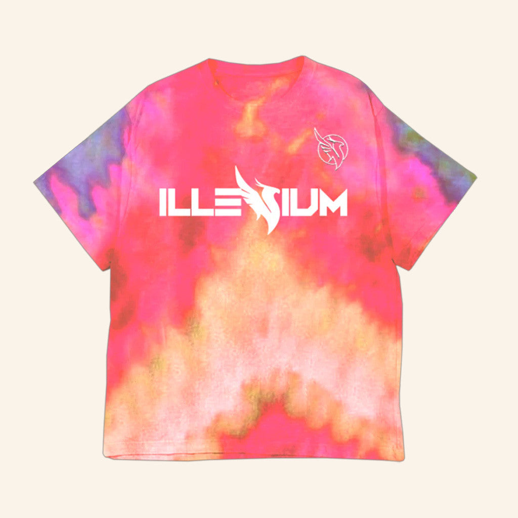 Illenium Merch Tie Dye T-Shirt Gift Ideas For Friends Illenium Merch Tie Dye T-Shirt Gift Ideas For Friends