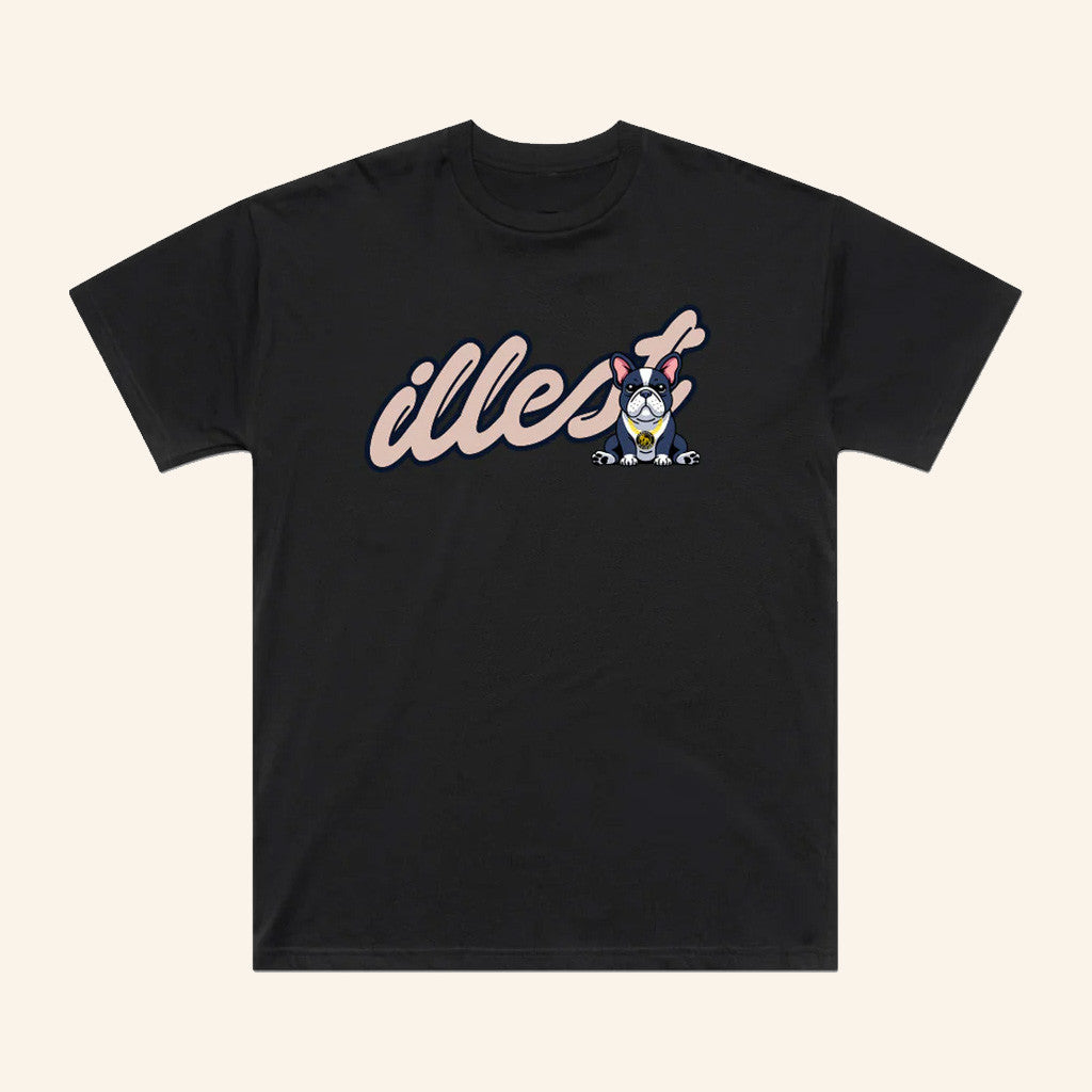 Illest Brand Merch Illest X Frenchie Division T-Shirt Birthday Gift Ideas For Him Illest Brand Merch Illest X Frenchie Division T-Shirt Birthday Gift Ideas For Him