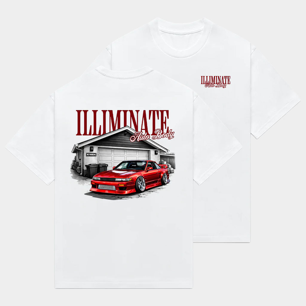 Illiminate Merch Bad Luck Auto Body T-Shirt 80 Entries Shirt Birthday Gift For Dad