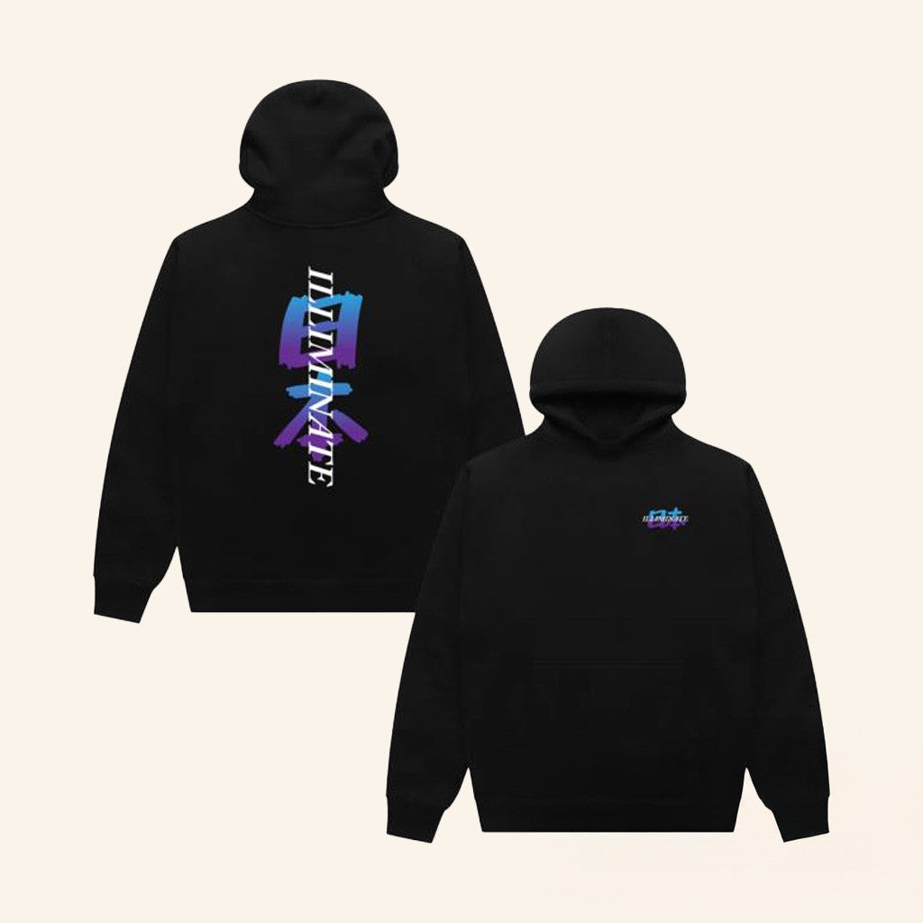 Illiminate Merch Black Japan Gradient Hoodie Birthday Gift Ideas For Dudes Illiminate Merch Black Japan Gradient Hoodie Birthday Gift Ideas For Dudes