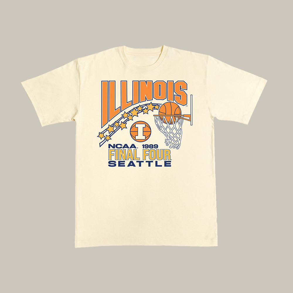 Illinois 2026 NCAA Final Tour Seattle T-Shirt Basketball Game Day Clothes Gift For Boyfriend