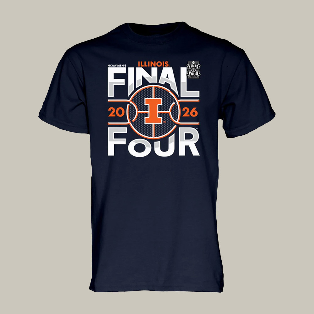 Illinois Basketball 2026 Final Four T-Shirt South Regional Championship Clothes Fan Gear