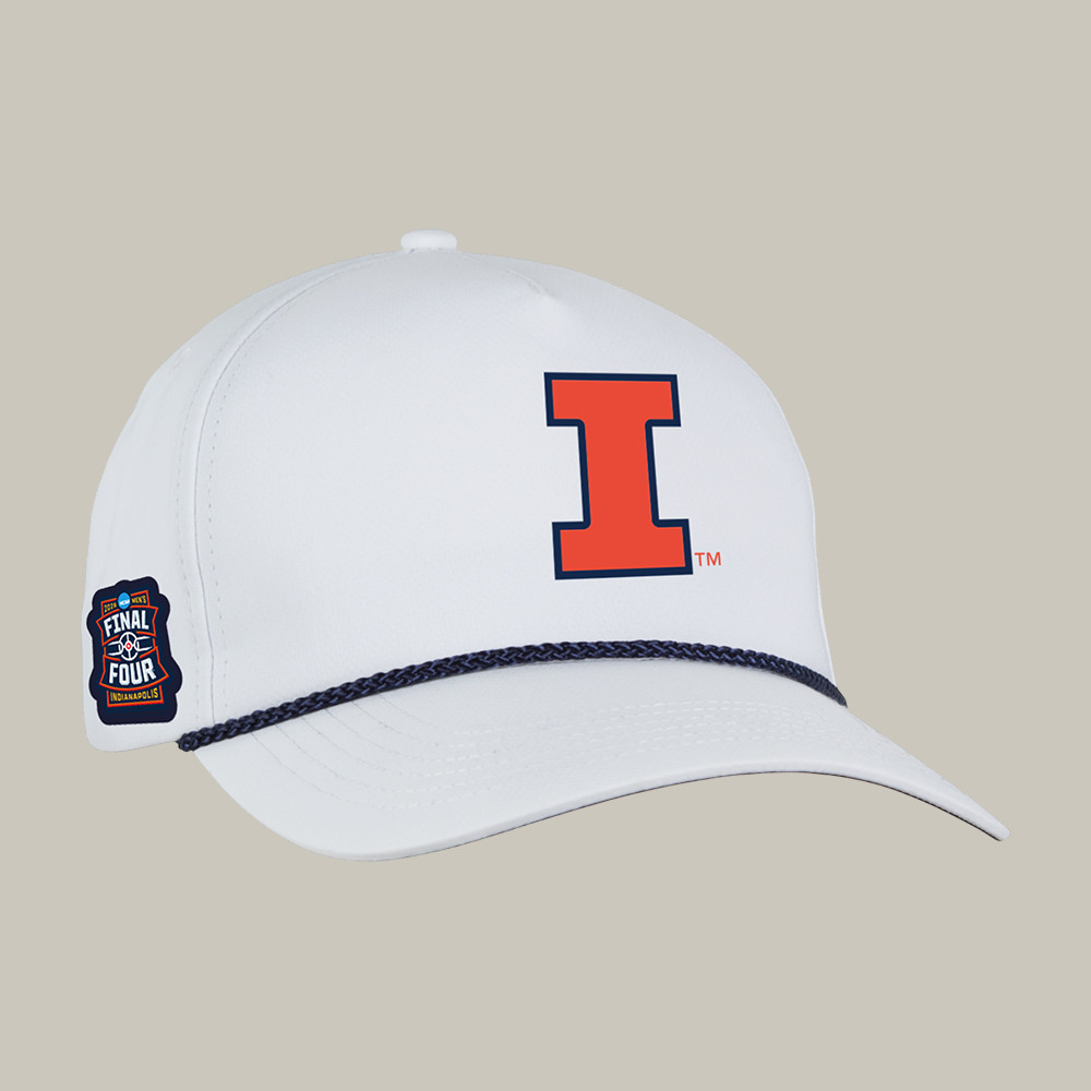 Illinois Basketball Final Four Rope Hat March Madness Final Four Baseball Cap Fans Gear