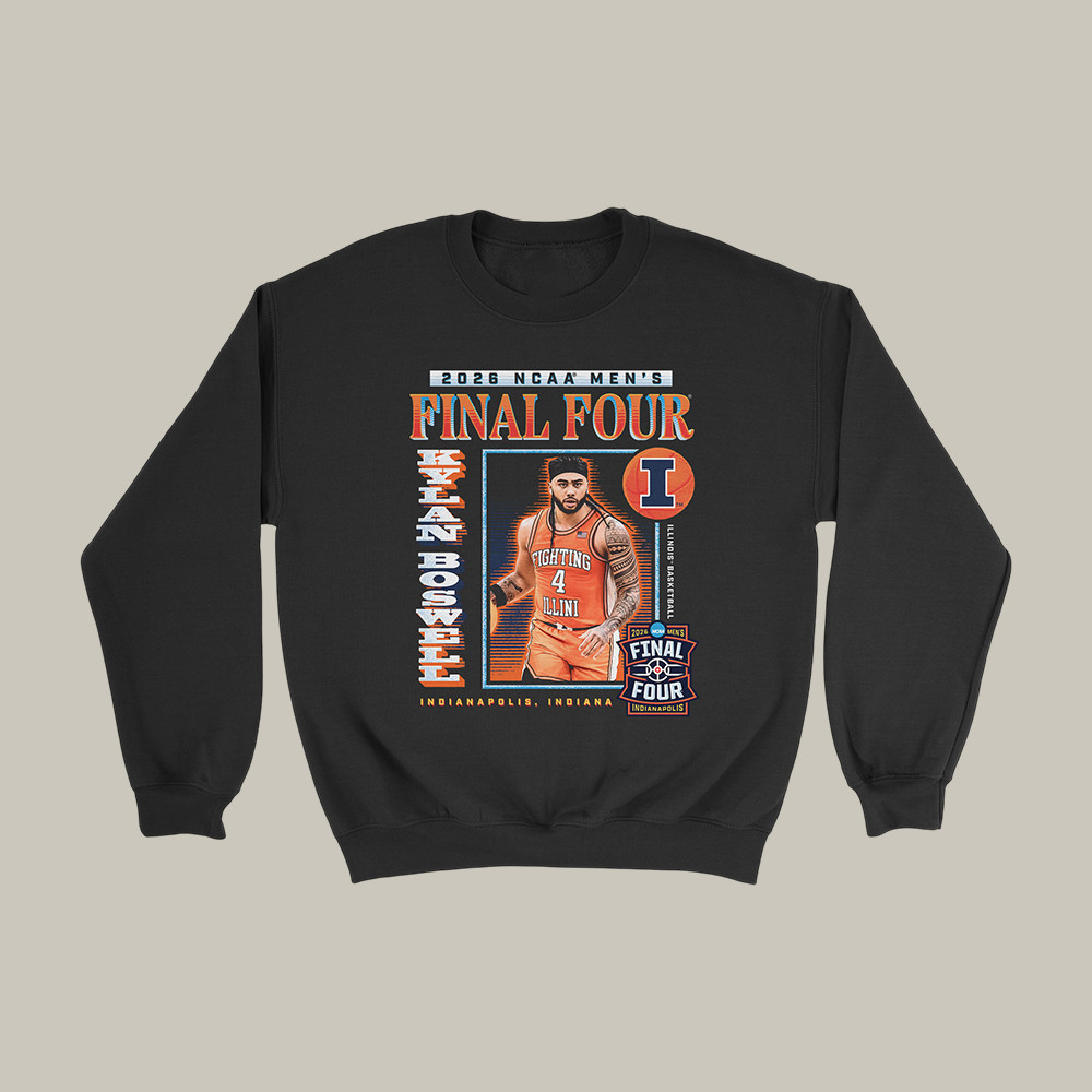 Illinois Fighting Illini 2026 Final Four Sweatshirt March Madness Apparel Gift For Fans