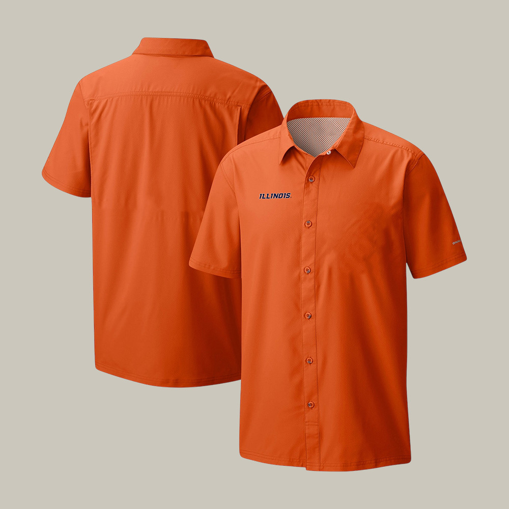 Illinois Fighting Illini 2026 Men's Basketball Final Four Hawaiian Shirt Game Day Shirt Fan Gear