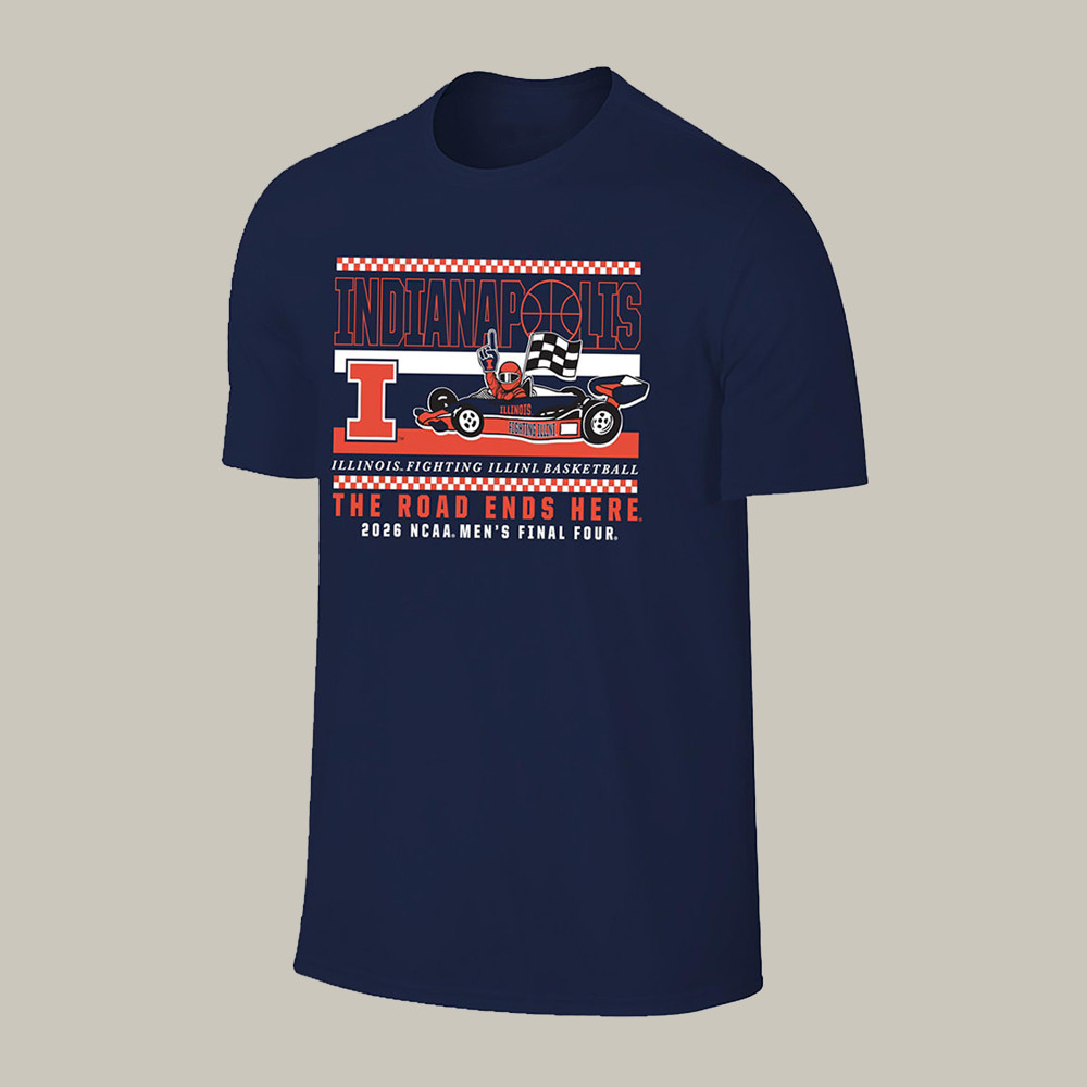 Illinois Fighting Illini 2026 NCAA Final Four T-Shirt Illinois 2026 March Madness Clothes Fans Gear