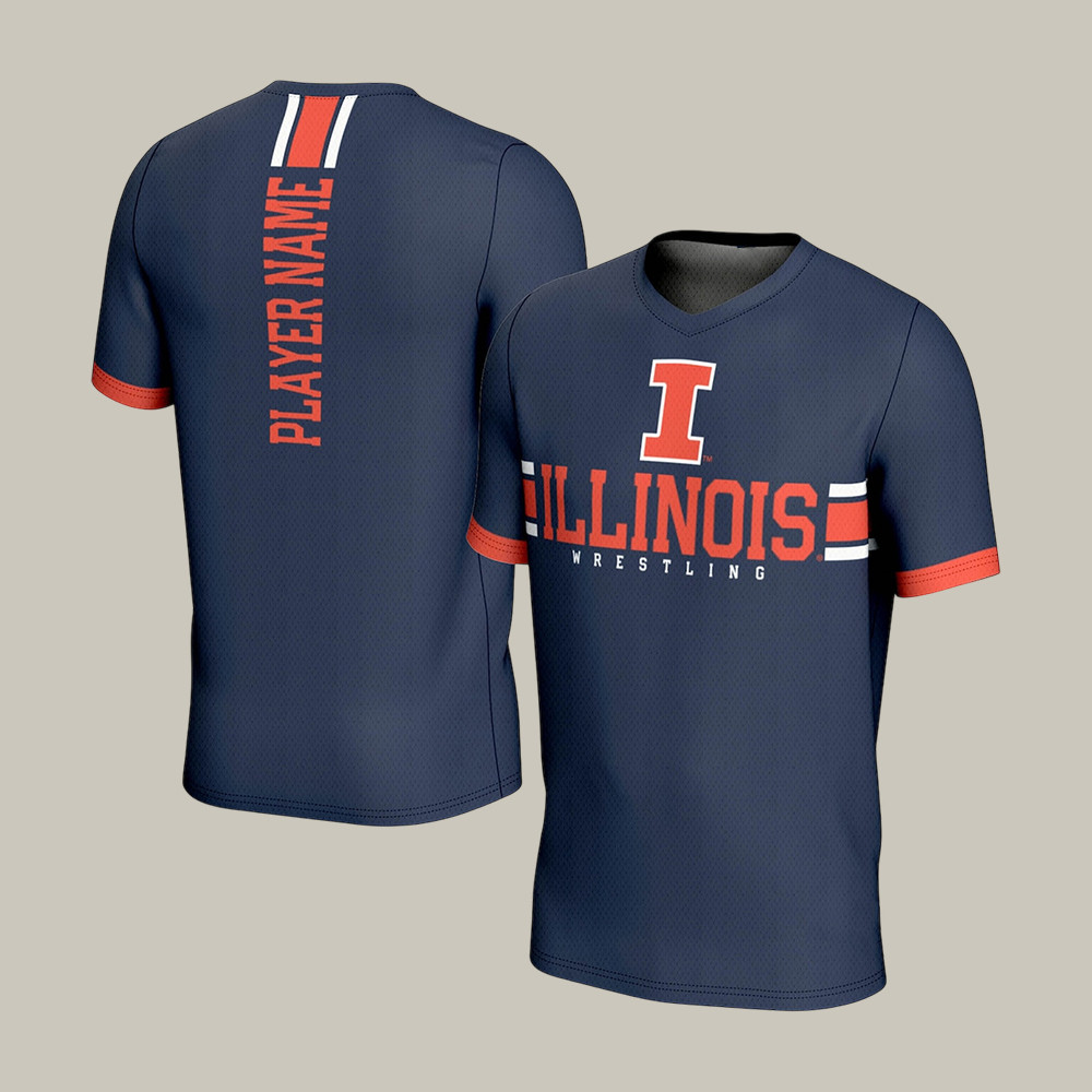 Illinois Fighting Illini 2026 NCAA Men's Basketball T-Shirt March Madness Clothes Best Fan Gifts