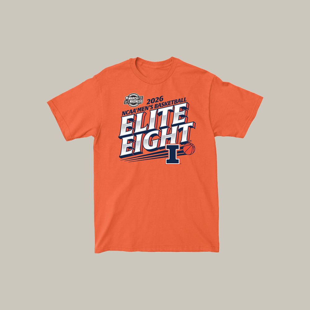 Illinois Fighting Illini 2026 NCAA Men's Basketball T-Shirt South Regional Champs Clothes