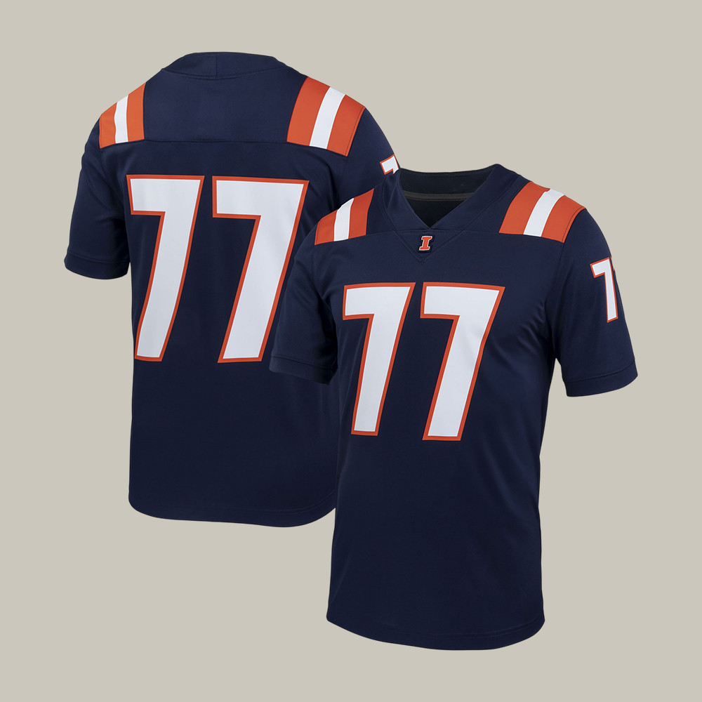 Illinois Fighting Illini 2026 NCAA Men's Final Four 77 Jersey March Madness Bracket Shirt Fan Gear