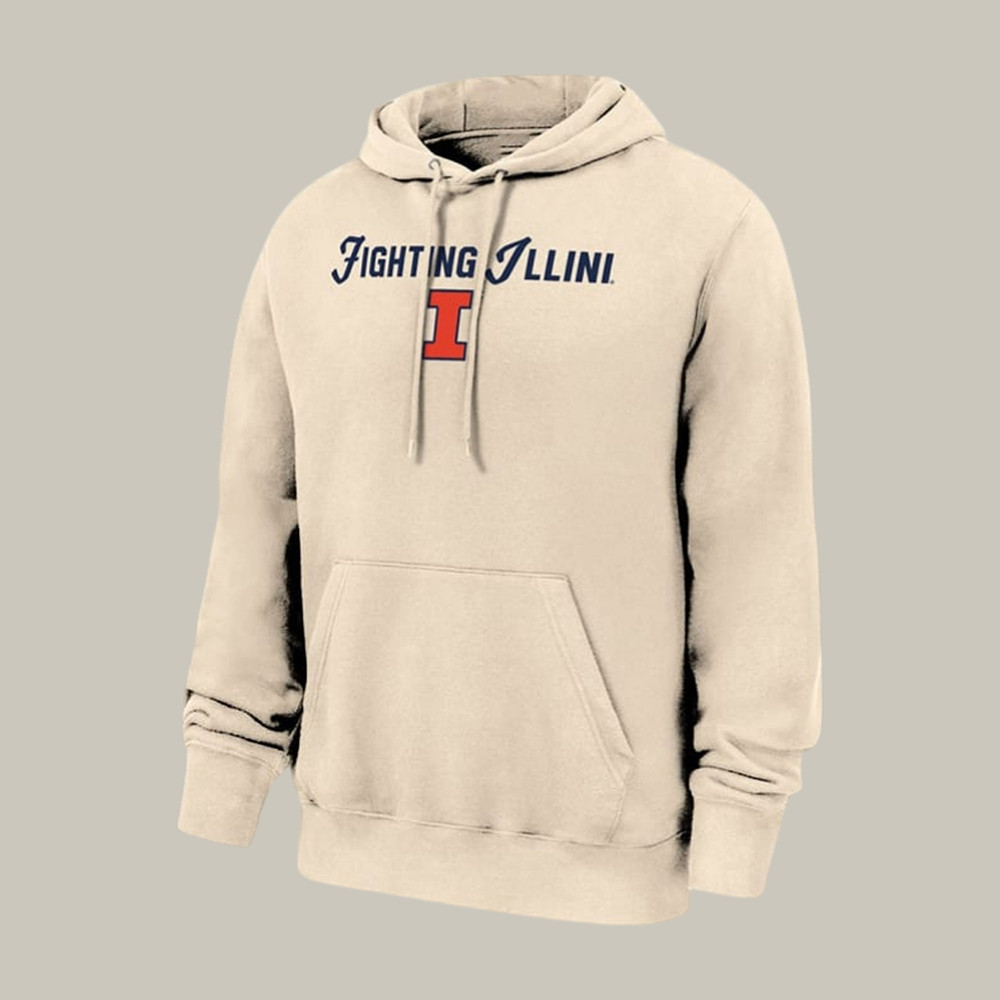 Illinois Fighting Illini 2026 NCAA Men's Final Four Hoodie Basketball Hooded Sweatshirt Father's Day Gift
