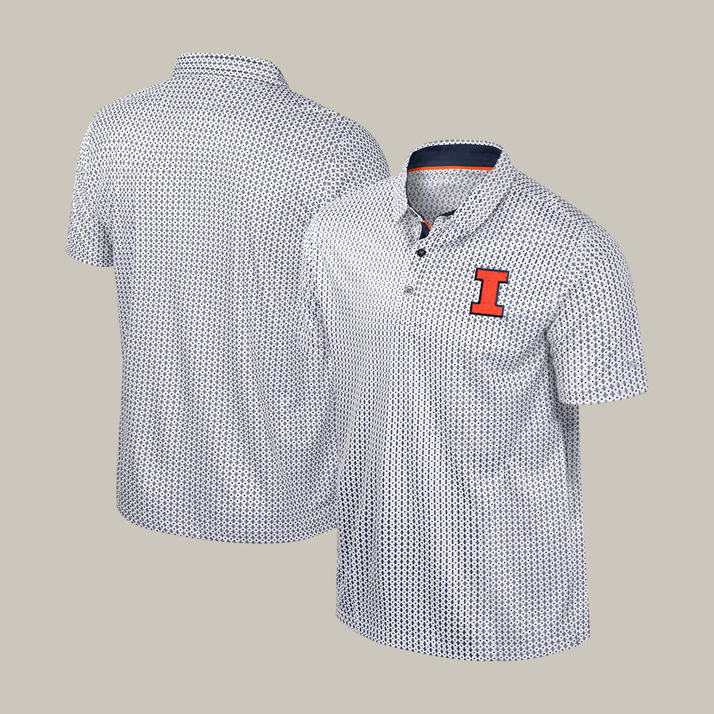 Illinois Fighting Illini 2026 NCAA Men's Final Four Polo Shirt Game Day Shirt Basketball Gear
