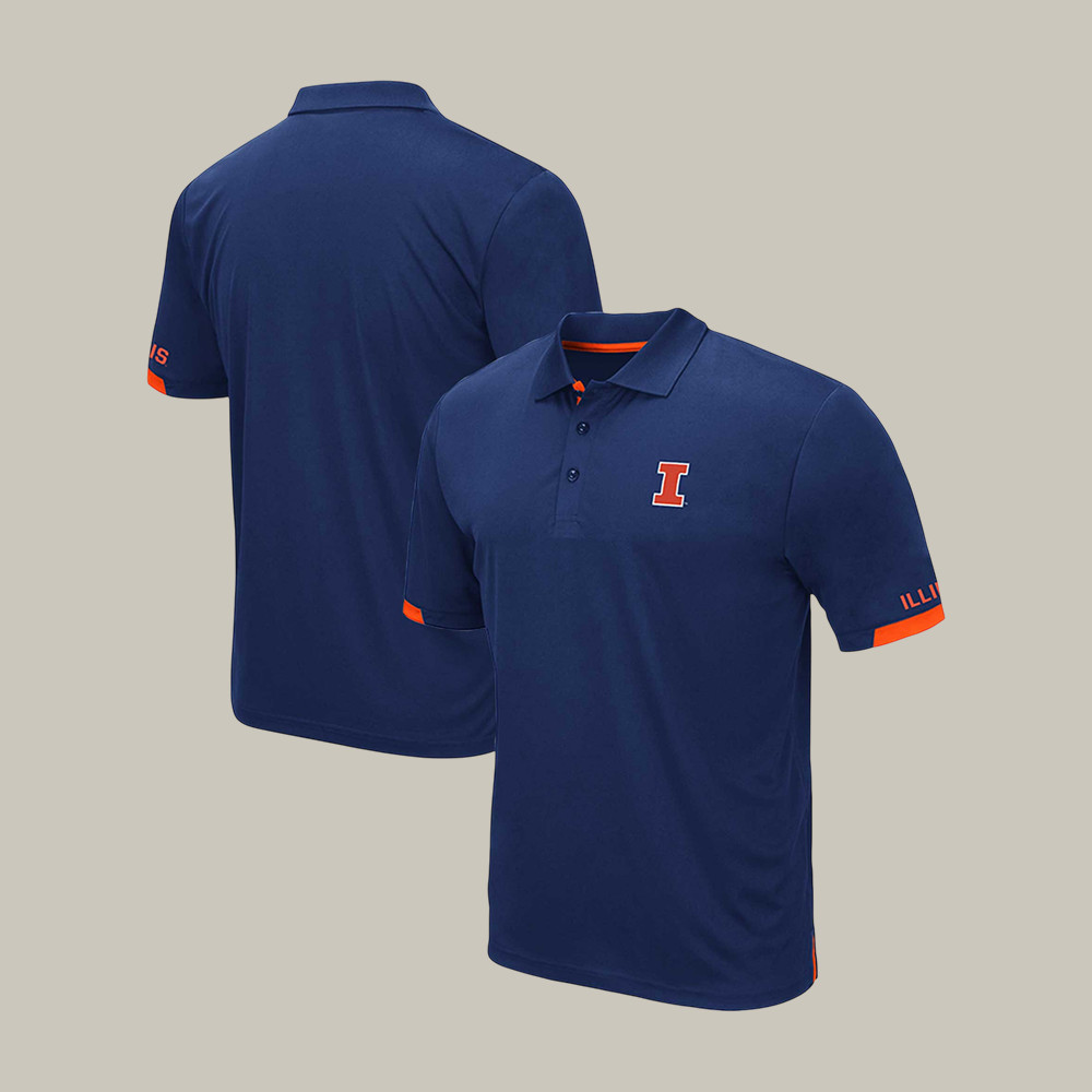 Illinois Fighting Illini 2026 NCAA Men's Final Four Polo Shirt March Madness Shirt Game Day Gear