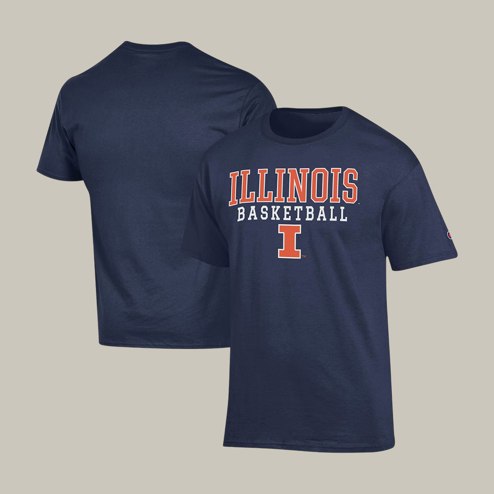 Illinois Fighting Illini Basketball Final Four T-Shirt March Madness Bracket Shirt Game Day Gear