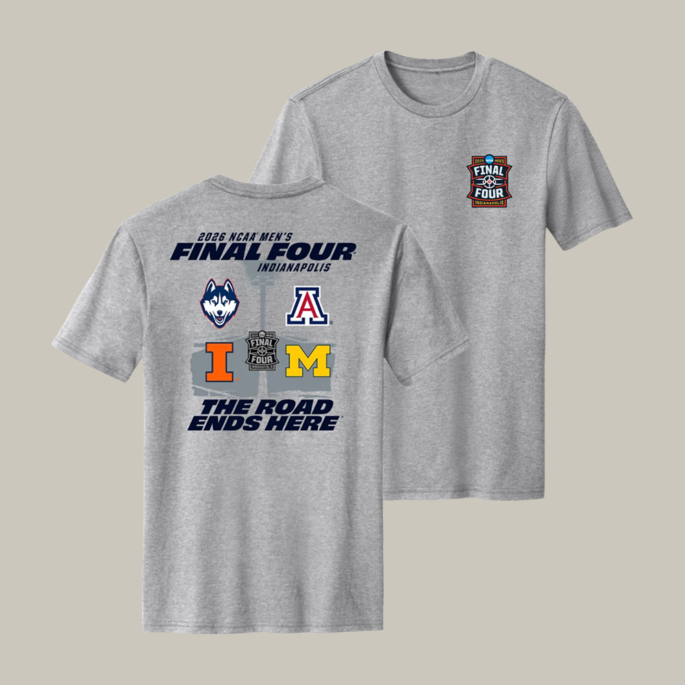 Illinois Fighting Illini Basketball Final Four T-Shirt March Madness Clothes Fan Gift For Him