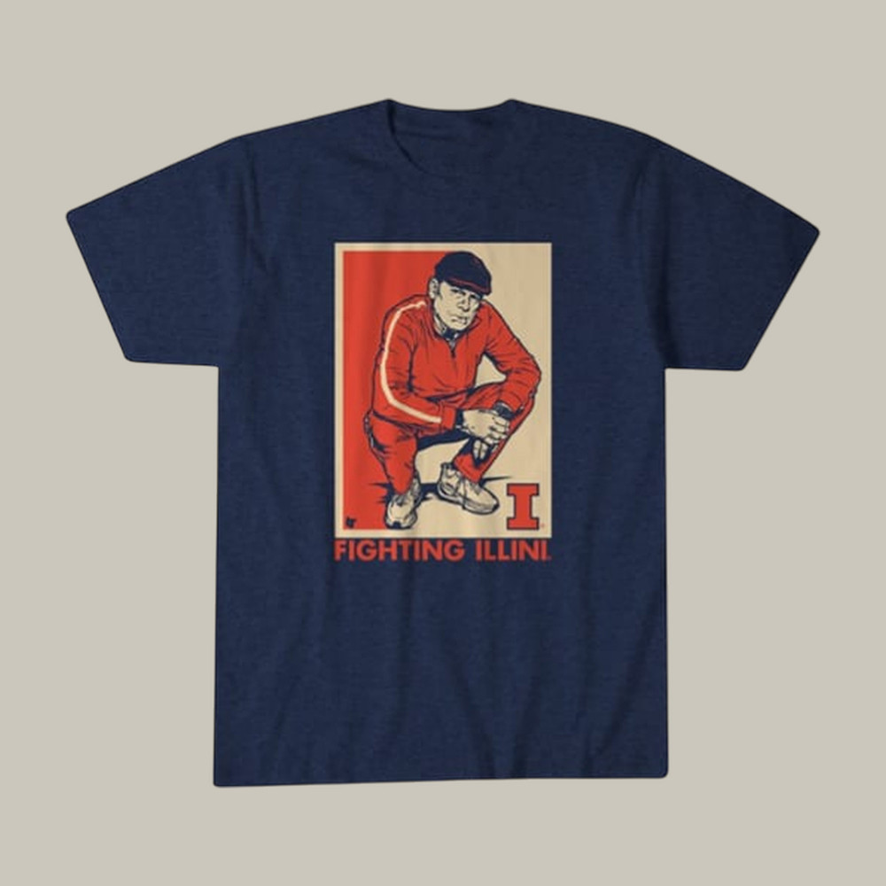 Illinois Fighting Illini Basketball T-Shirt 2026 NCAA Men's Final Four Shirt Fan Gear