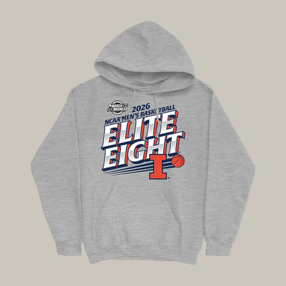 Illinois Fighting Illini Elite Eight March Madness Hoodie 2026 Final Four Apparel Gift Idea For Husband