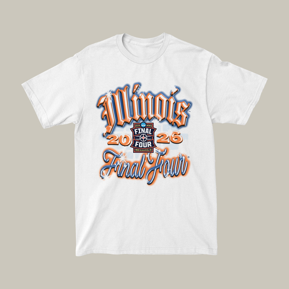 Illinois Fighting Illini Final Four 2026 T-Shirt March Madness Shirt Basketball Lover Gift
