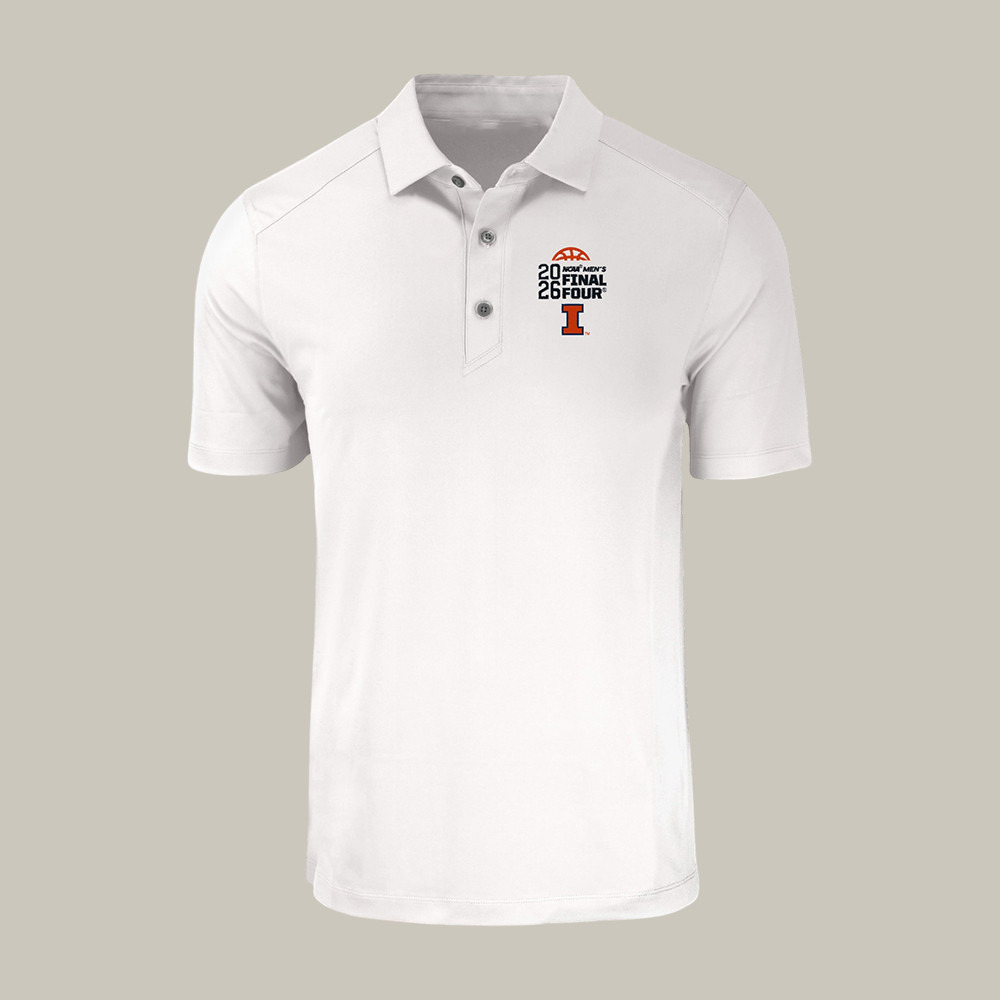 Illinois Fighting Illini Men's Basketball Final Four Polo Shirt March Madness Bracket Clothes Gift For Dad