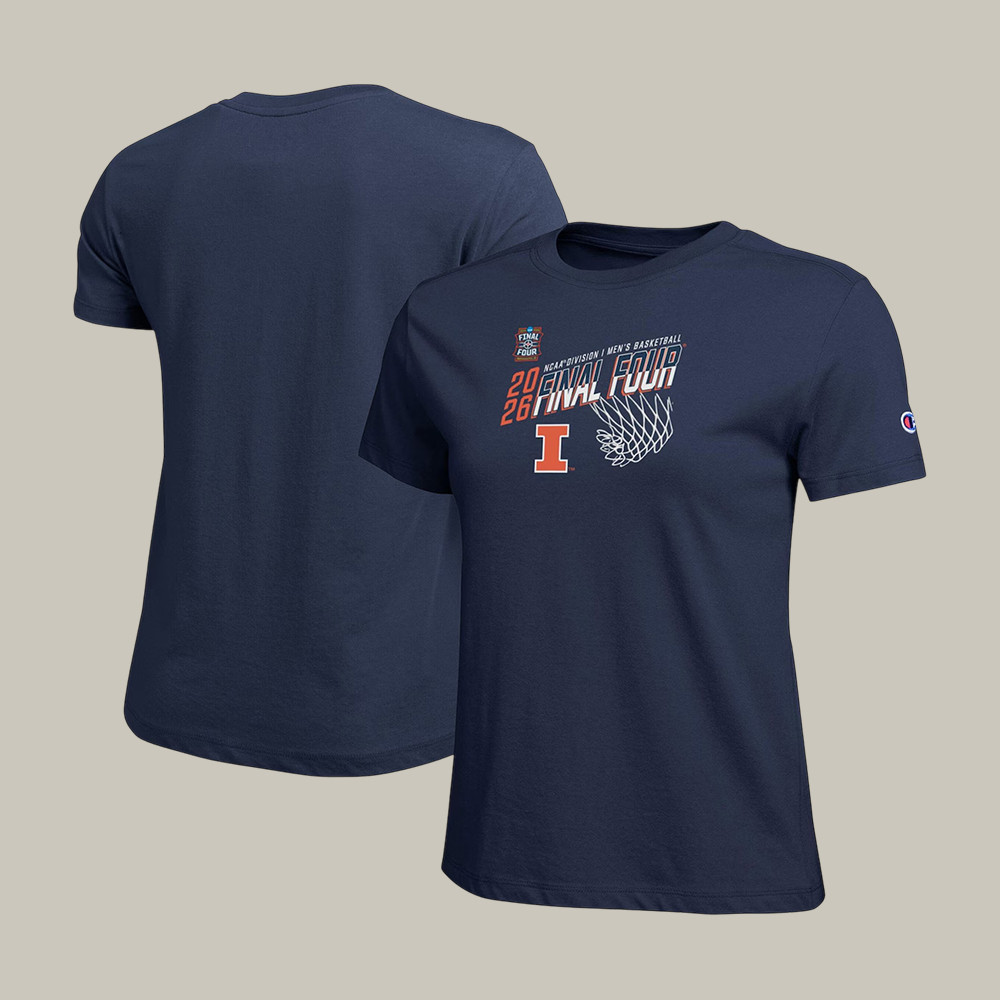 Illinois Fighting Illini NCAA Men's Basketball T-Shirt March Madness Final Four Shirt Fan Gifts