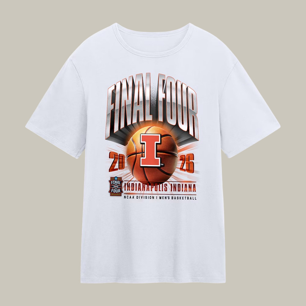 Illinois Fighting Illini NCAA Men's Basketball Tournament T-Shirt March Madness Shirt Best Fan Gear
