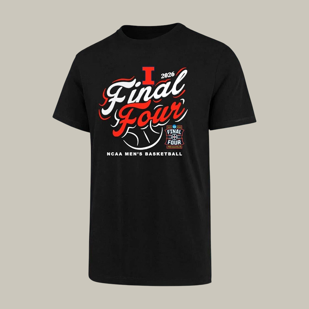 Illinois Fighting Illini NCAA Men's Basketball Tournament T-Shirt March Madness Shirt Fan Gear