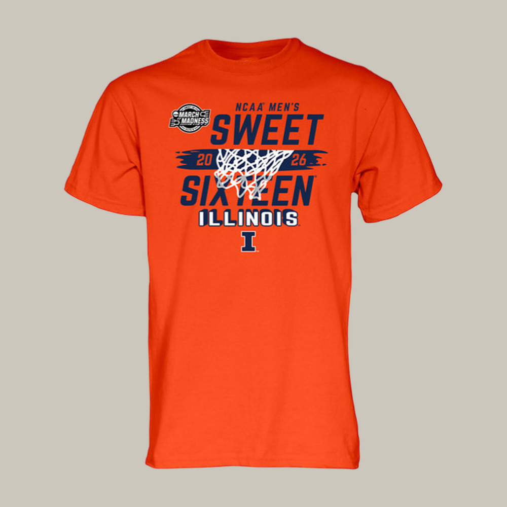 Illinois Fighting Illini NCAA T-Shirt March Madness Clothes Best Fan Gift
