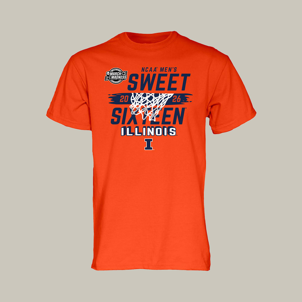 Illinois Fighting Illini Orange 2026 T-Shirt NCAA March Madness Clothes Gift Idea