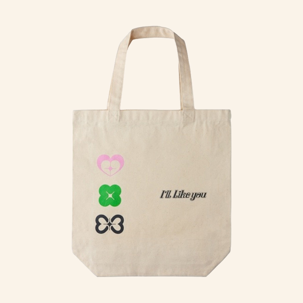 ILLIT Merch I'll Like You Tote Bag Best Birthday Gift For Girlfriend
