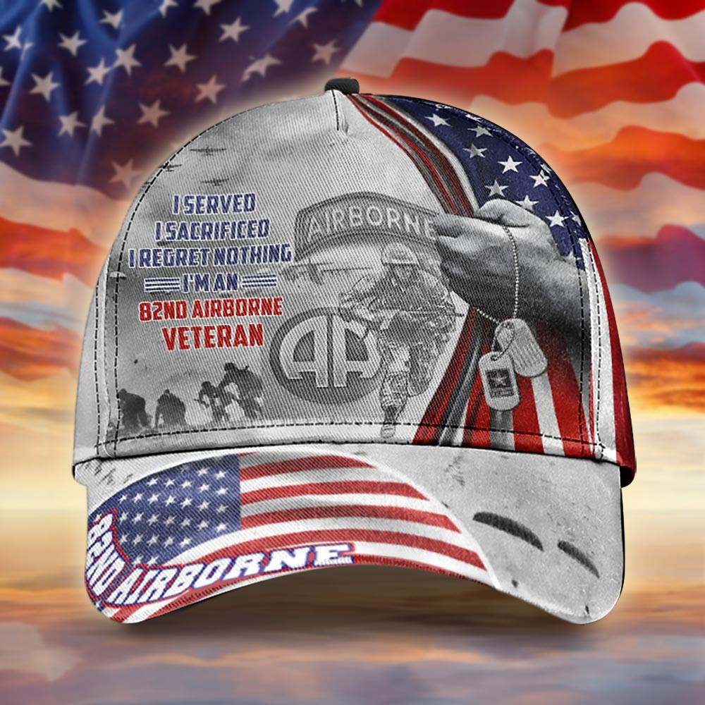 I'm An 82Nd Airborne Veteran Hat Proud Military Gifts For Veterans