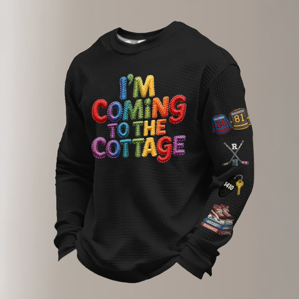 I'm Coming To The Cottage Heated Rivalry Long Sleeve Shirt Rozanov 81 Apparel Best Fan Gifts
