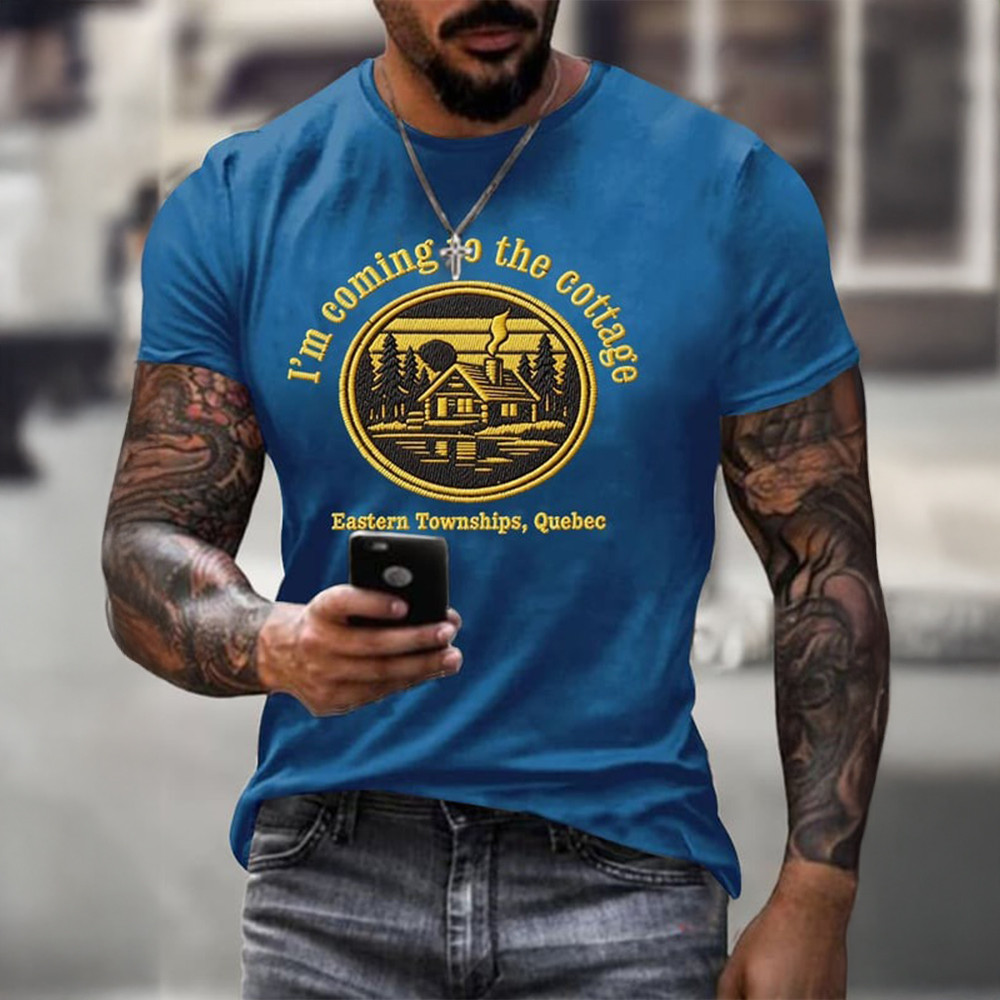 I'm Coming To The Cottage T-Shirt Heated Rivalry Clothes Hockey Player Presents