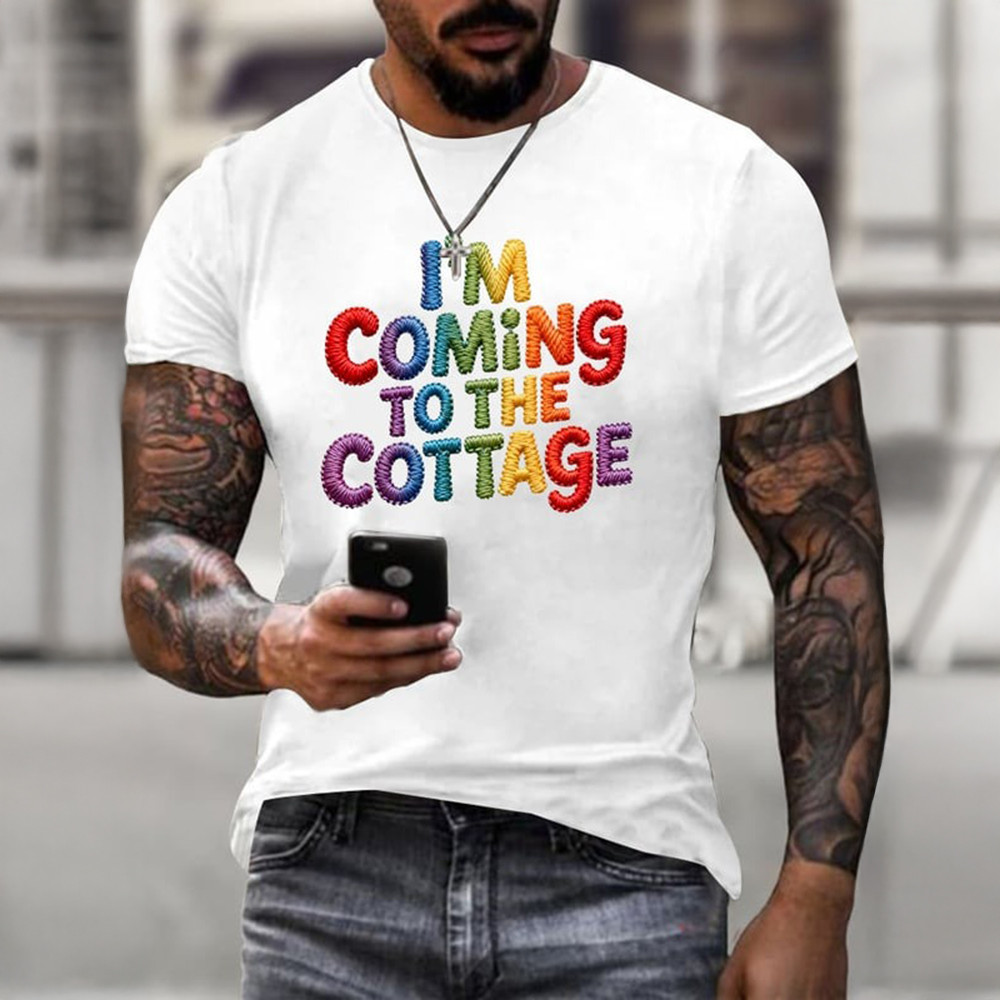 I'm Coming To The Cottage T-Shirt Heated Rivalry Sport Romance Shirt Gift For Him