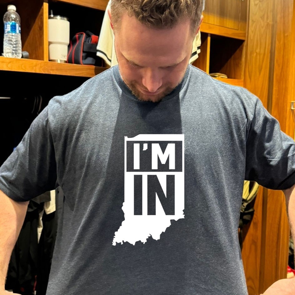 I'm In Indiana State Shirt Indiana Maps T-Shirt Gifts For Husband I'm In Indiana State Shirt Indiana Maps T-Shirt Gifts For Husband