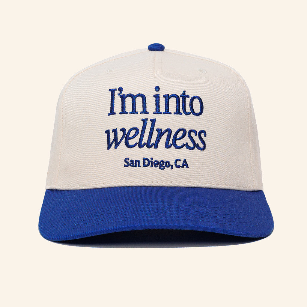 I'm Into Wellness Hat Embroidered San Diego CA Hat Gifts For Friends I'm Into Wellness Hat Embroidered San Diego CA Hat Gifts For Friends