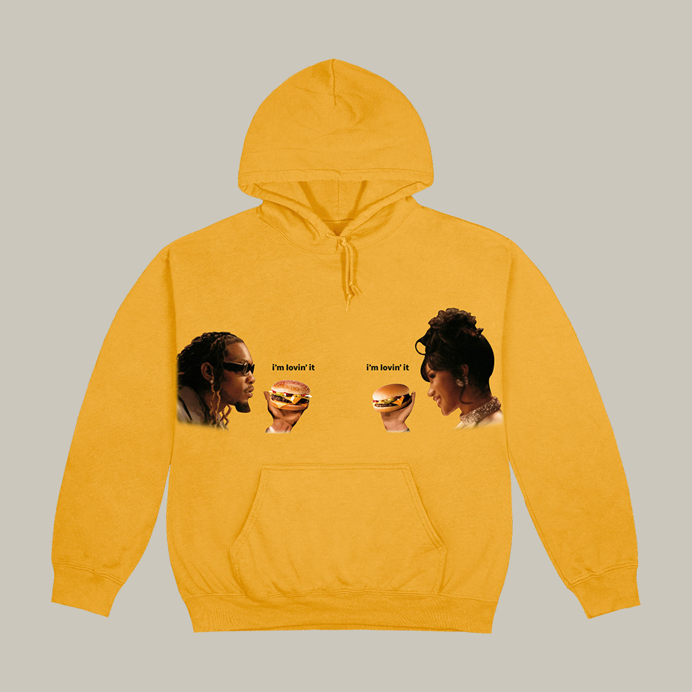 I'm Lovin It The Cardi B And Offset Meal Hoodie Music Lover Apparel Cardi Fan Gift