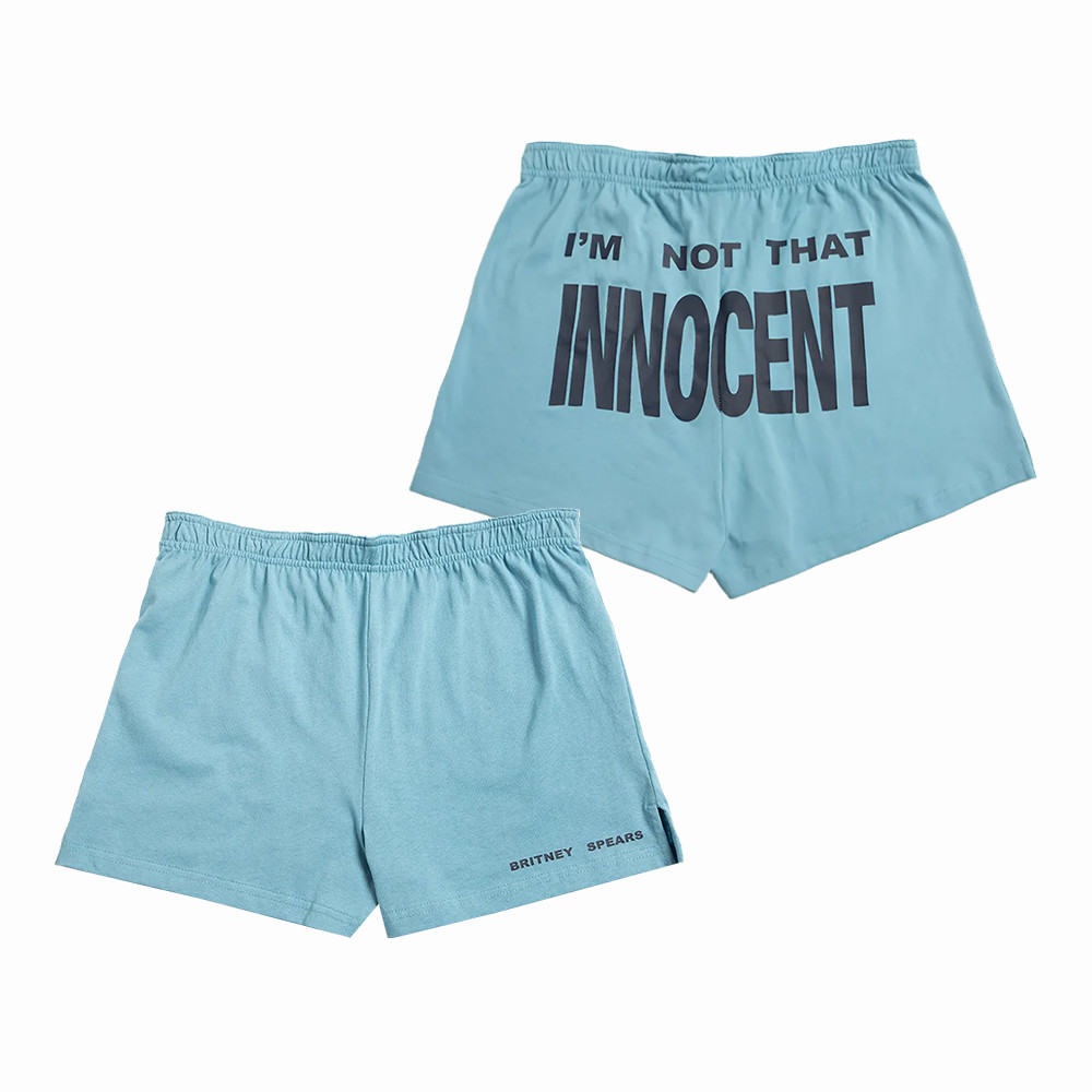 I'm Not That Innocent Britney Spears Shorts Nostalgic Pop Culture Merch Britney Spears Fan Gift For Her