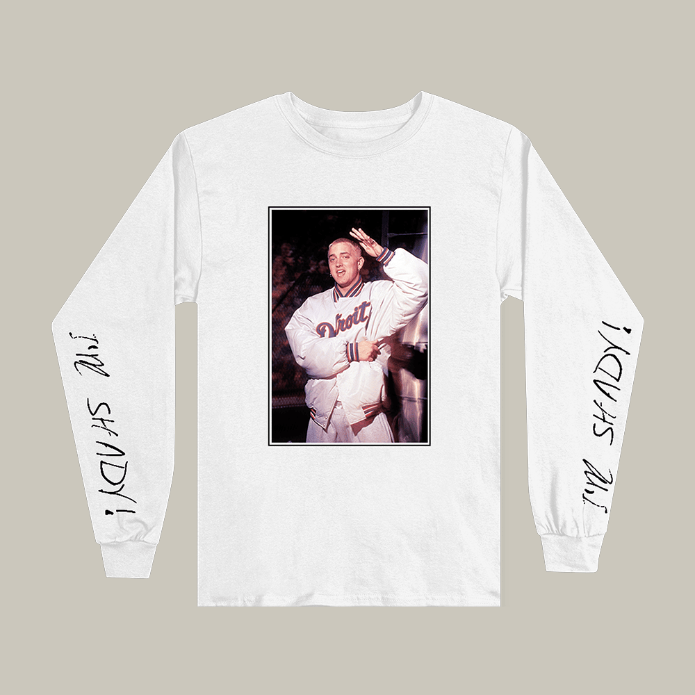 I'm Shady Eminem Long Sleeve Shirt The Slim Shady LP Album Eminem Clothing