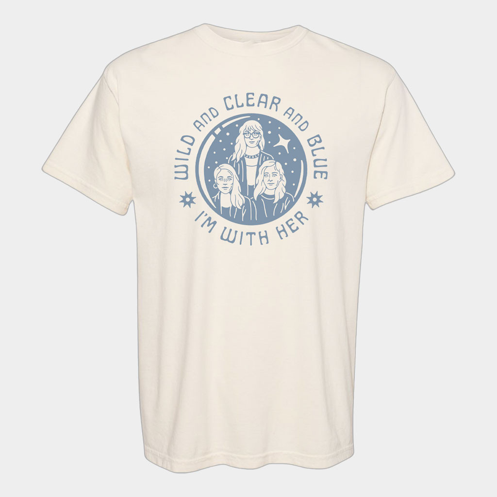 I'm With Her Merch Crystal Ball T-Shirt Wild And Clear And Blue Shirt Gifts For Band Fans I'm With Her Merch Crystal Ball T-Shirt Wild And Clear And Blue Shirt Gifts For Band Fans
