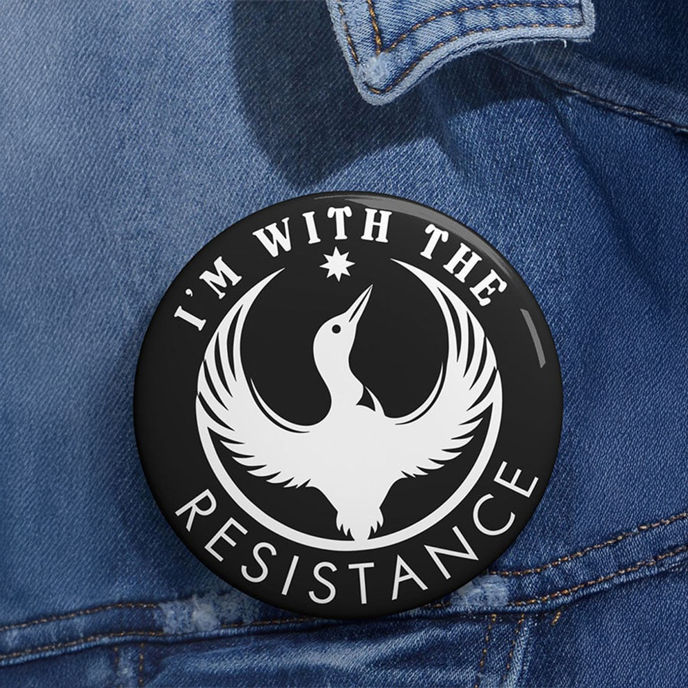 I'm With The Resistance Button Alex January 13 Alex Pretti Button