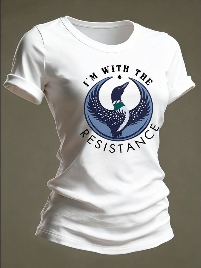I'm With The Resistance T-Shirt I Stand With Minnesota Shirt FDT Merch Gifts For Wife