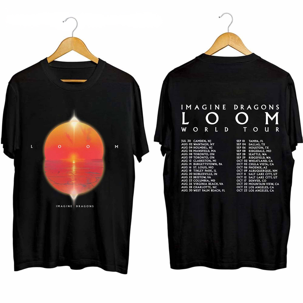 Imagine Dragons Loom Tour Shirt Imagine Dragons Merch Best Gifts For Music Lovers