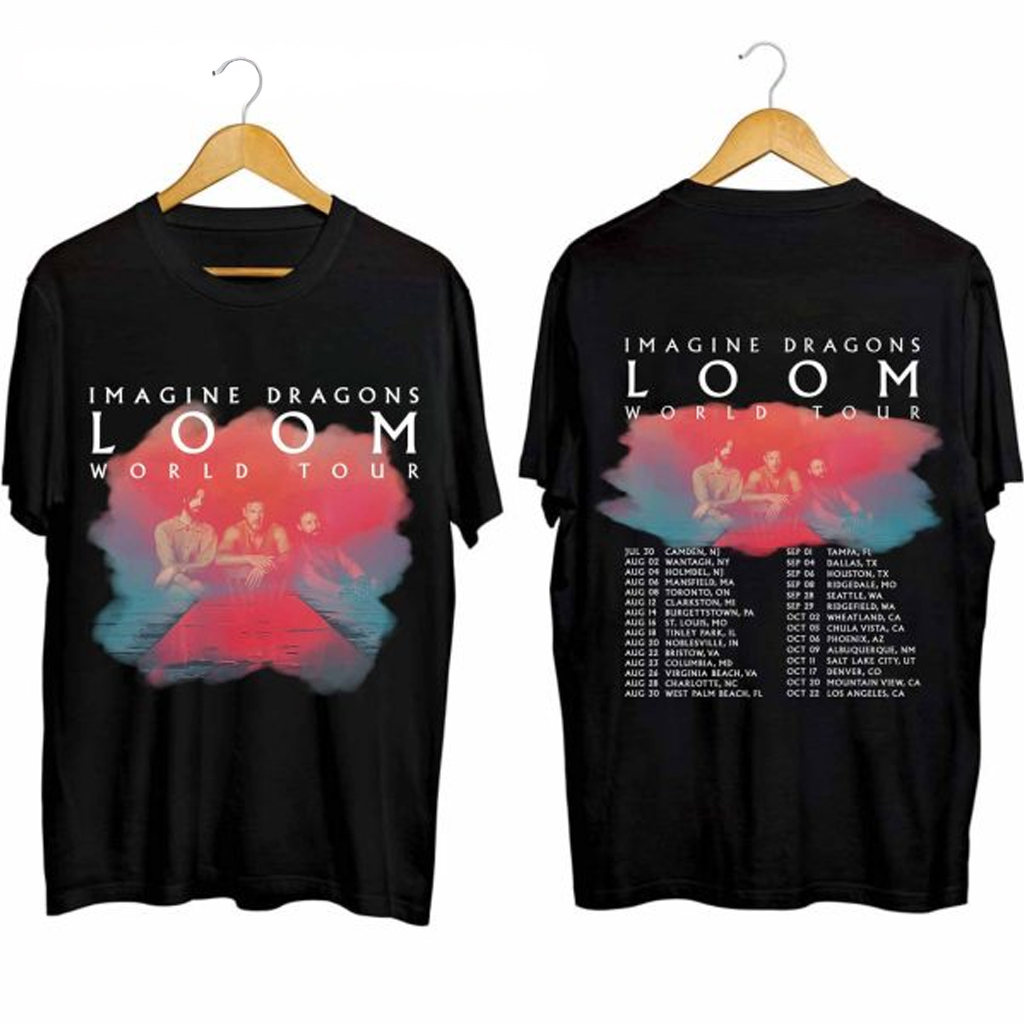 Imagine Dragons Loom World Tour Shirt Imagine Dragons Merch Gifts For Music Fans Imagine Dragons Loom World Tour Shirt Imagine Dragons Merch Gifts For Music Fans